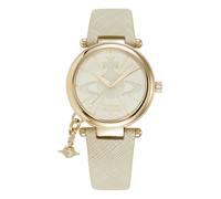 Vivienne Westwood Femme Analogique Quartz Montre Bracelet en Cuir VV006GDCM