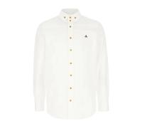 Vivienne Westwood - Orb Logo Shirt - Homme - Chemises - Blanc - Taille: L