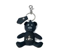 Vivienne Westwood - Orb Plaque Teddy Bear Keyring - Femme - Accessoires - Noir - Taille: ONE Size