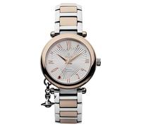Vivienne Westwood Orb VV006RSSL - Mouvement Cristal de roche - Affichage Analogique - Bracelet Acier inoxydable - Femme