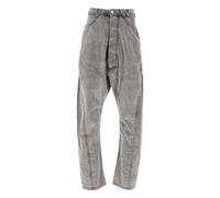 Vivienne Westwood - Pantalon en cuir - Homme - Jeans - Gris - Taille: L