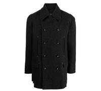 Vivienne Westwood - Peacoat Rayé - Homme - Manteaux - Noir - Taille: XL
