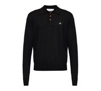 Vivienne Westwood - Polo en laine 'Mark' - Homme - Pulls - Noir - Taille: XL