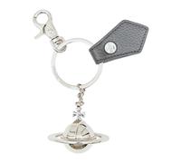Vivienne Westwood - Porte-clés 3D Orb poli avec pendentif - unisex - Accessoires - Noir - Taille: ONE Size