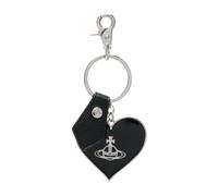 Vivienne Westwood - Porte-clés noirs avec Orb Plaque - Femme - Accessoires - Noir - Taille: ONE Size