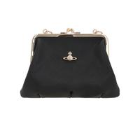 Vivienne Westwood - Portefeuille à fermoir de grand-mère - Femme - Sacs - Noir - Taille: ONE Size