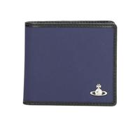 Vivienne Westwood - Portefeuille Bifold Plaque Orb - Homme - Accessoires - Bleu - Taille: ONE Size
