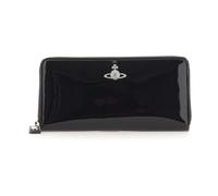 Vivienne Westwood - Portefeuille zippé Orb - Femme - Accessoires - Noir - Taille: ONE Size