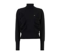 Vivienne Westwood - Pull col roulé Pamela - Femme - Pulls - Noir - Taille: 38 FR