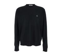 Vivienne Westwood - Pull Ras du Cou Alex - Homme - Pulls - Noir - Taille: M