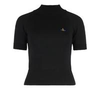 Vivienne Westwood - Robe à manches courtes Bea - Femme - Pulls - Noir - Taille: 42 FR