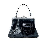 Vivienne Westwood - Granny Frame Handbag - Femme - Sacs - Noir - Taille: ONE Size