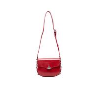 Vivienne Westwood - Sac bandoulière Hunter Orb-plaque - Femme - Sacs - Rouge - Taille: ONE Size