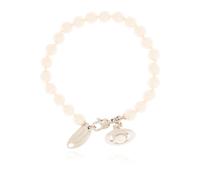 Vivienne Westwood - Simonetta Pearl Bracelet - Femme - Accessoires - Beige - Taille: ONE Size