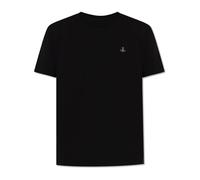 Vivienne Westwood, unisex, Tops, Noir, Taille: S T-shirt avec logo