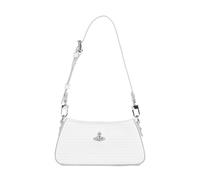 Vivienne Westwood Tasha Embossed Croc Mini Sac porté épaule blanc, femme