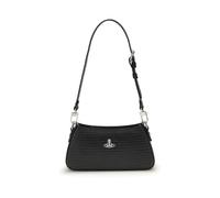 Vivienne Westwood - Tasha Leather Shoulder Bag - Femme - Sacs - Noir - Taille: ONE Size