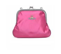 Vivienne Westwood - Tracolla in Satin - Femme - Sacs - Rose - Taille: ONE Size