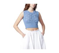 Vivienne Westwood - Tricot ras du cou - Femme - Pulls - Bleu - Taille: 42 FR