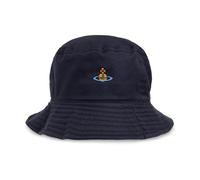 Vivienne Westwood, unisex, Accessoires, Bleu, Taille: L Bucket Hat With Logo