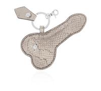 Vivienne Westwood, unisex, Sacs, Gris, Taille: ONE Size Leather Keyring