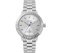 Vivienne Westwood Dulwich Montre à quartz pour femme 34 mm, Argenté., Bracelet