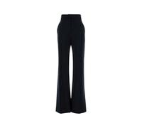 Vivienne Westwood - Pantalon large en laine vierge - Femme - Pantalons - Bleu - Taille: 38 FR