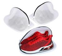 Vivifying Lot de 3 sacs à linge en maille avec fermeture éclair pour chaussures de course, chaussettes, soutiens-gorge