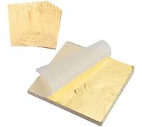 VIVIIHOO 200 Or Feuille Imitation Art Projet Artisanat Or Meubles Décoration Décoration-Crystal Boue Nail Peinture Décoration (doré)