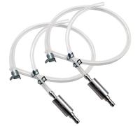 VIVIIHOO Kit de Purge de Frein 2 pièces, Flexible de Purge de Frein pour Moto et Auto, avec clapet Anti-Retour, Outil de vidange Liquide de Frein, purgeur de Frein à Sens Unique