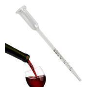 VIVIIHOO Vinomètre Compteur d’Alcool 0-25% - Précis avec Hydromètre & Réfractomètre, Verre Robuste Oechsle Meter, Idéal pour Brasseurs Amateurs (Vin & Spiritueux)