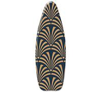 ViviJane Housse de Table à Repasser 140 x 55 cm,Taille Ajustable, Extra Large, XXL - 4 mm Rembourrage Confort, 100% Coton, avec 4 Clips