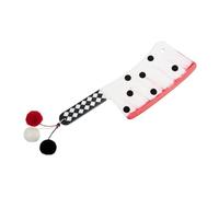 viving -93495 Couteau de Clown Taille 28 cm, Lisse, Multicolore (1)