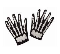 Viving Costumes 200373 Skeleton Glove for Adults, Multi Color, One Size