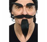 Viving Costumes 202903 Moustache, Multicolore, Taille Unique