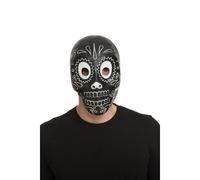 Viving Costumes 204542 Day of Dead Mask, Multi Color, One Size