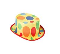 Viving Costumes Viving Costumes204653 Clown Chapeau Haut-de-Forme Taille Unique (59 cm)