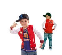 Viving Costumes Viving Costumes231098 Rappeur Boy T-Shirt à Manches Longues Taille Unique (8-10 Ans)