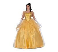 My Other Me Déguisement DPrincesseBellaEncantadaXL Princesse Belle robe jaune gants et jupon XL