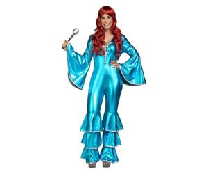 viving Déguisement Disco Girl Mono taille XXL, couleur verte (1)