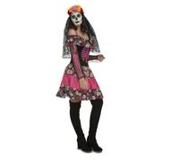 viving - Déguisement du Jour des Morts en Robe Taille XXL (1)