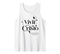Vivir Con Cristo ES Vivir en paz Débardeur