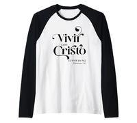 Vivir Con Cristo ES Vivir en paz Manche Raglan
