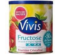 Vivis Fructose Cristallisé 500 g - Lot de 2