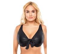 VIVISENCE 3202 Top De Bikini Top Qualité Style Classique Feminin Pièce du Set, Noir Brillant,95D