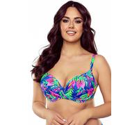 Vivisence 3209 bikini bra maillot de bain femme haut de bikini sans motif avec armature eu, multicolore, 75e