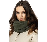Vivisence Echarpe d'hiver pour femme en fil chaud et douillet à la mode Journées d'hiver froides Motifs mélangés élégants pour femme Décoration et vêtements de sport Automne d'hiver, mélange vert, tai