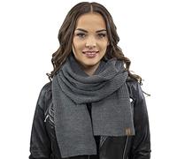VIVISENCE Écharpe Femme Automne Et Hiver Classique Et Élégante En Acrylique Taille 174X40 Cm Idéale Pour L'hiver Douce Confortable Et Facile À Entretenir Accessoire Mode 7042S