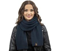 VIVISENCE Écharpe Femme Automne Et Hiver Classique Et Élégante En Acrylique Taille 174X40 Cm Idéale Pour L'hiver Douce Confortable Et Facile À Entretenir Accessoire Mode 7042S