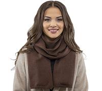 VIVISENCE Écharpe Femme Pour L'hiver L'automne Élégante Classique En Laine Et Acrylique Accessoire Mode Pour Hiver Tricot Doux Et Confortable 7102